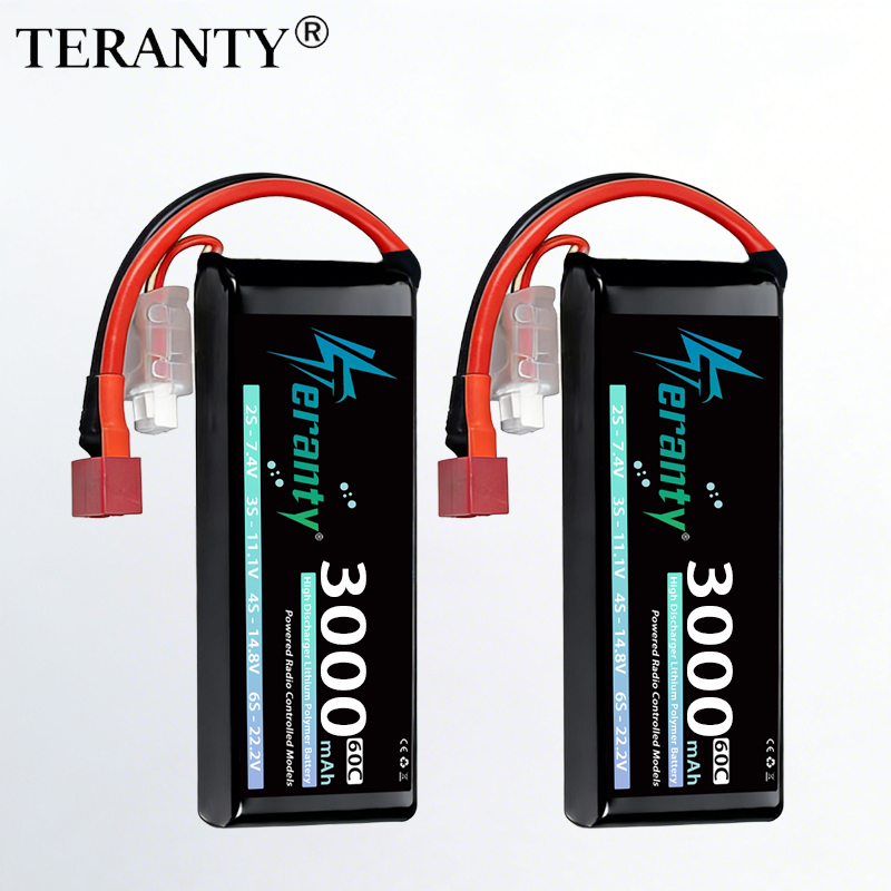 Drone Battery Lipo - Batería Lipo TERANTY 2S 3000mAh 7.4V