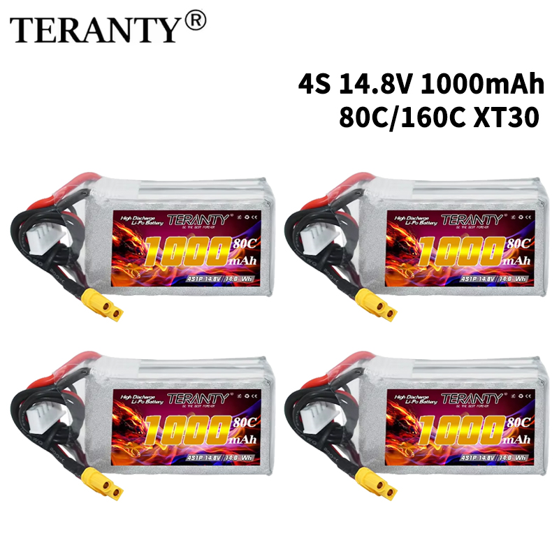 Drone Battery Lipo - Batería Lipo TERANTY 4S 1000mAh 14.8V