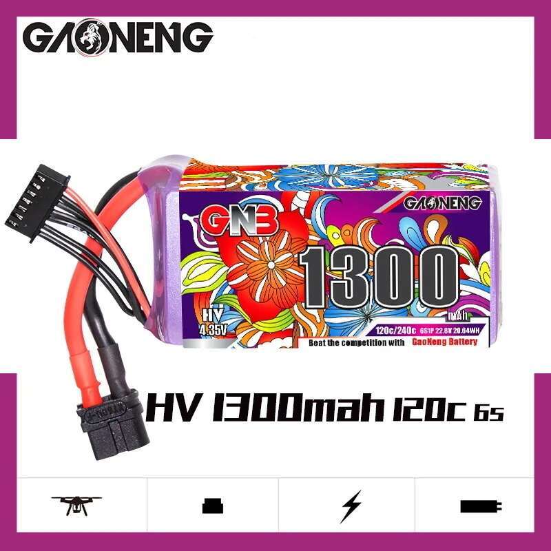 2 uds GNB 6S Lipo batería 22,8 - Drone Battery Lipo reseña y precio