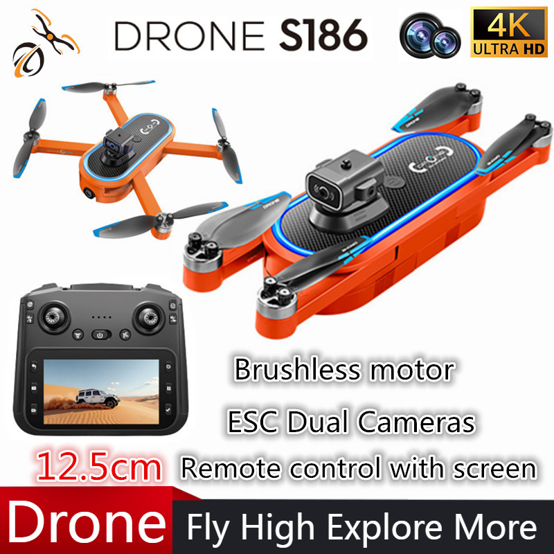 2025 S186 Drone profesional 4K - Drone Battery Box reseña y precio