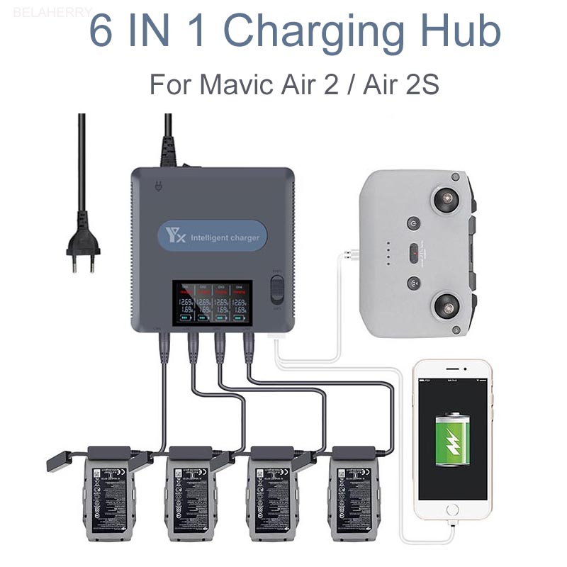 Cargador de batería con pantal - Drone Battery Balance Charger reseña y precio