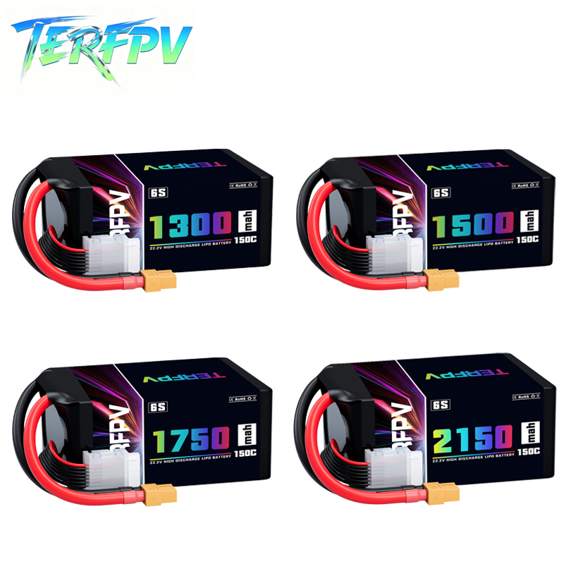 Batería Lipo TERFPV 6S 22.2V 1 - Drone Battery Lipo reseña y precio