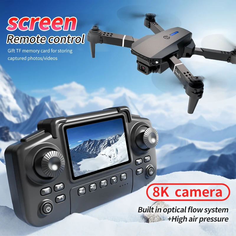 Dron profesional E88 PRO con p - Drone Battery Case reseña y precio