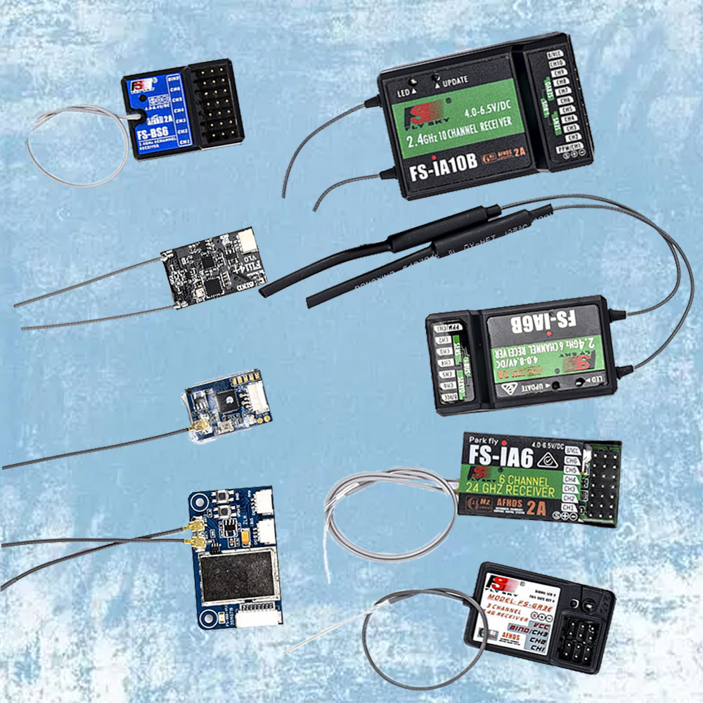 Flysky RC Receiver FS-IA6 IA6B - Drone Battery Lipo reseña y precio