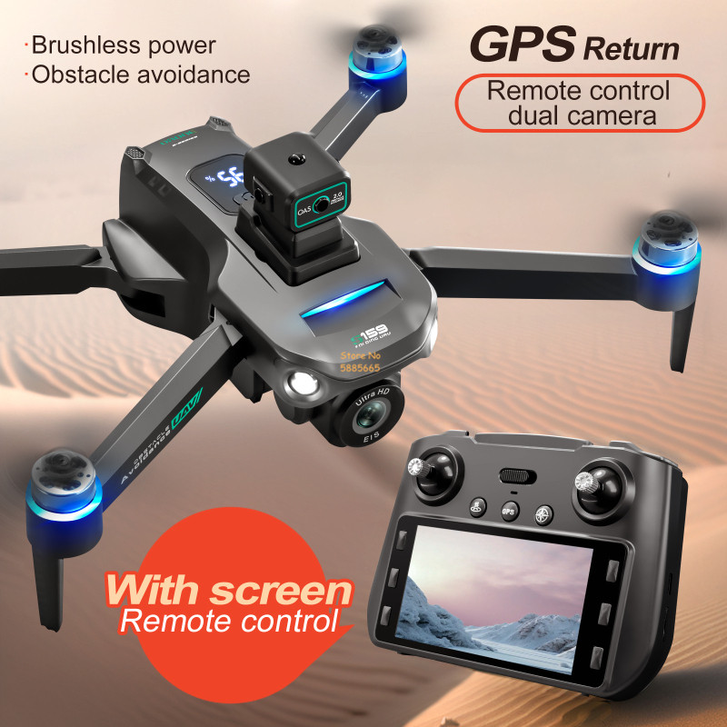 8K Cámara Dual 5G WIFI FPV Con - Drone Battery Case reseña y precio