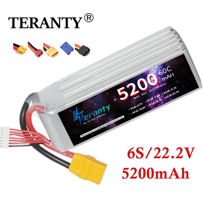 TERANTY-batería Lipo 6S de 520 - Drone Battery 6S reseña y precio