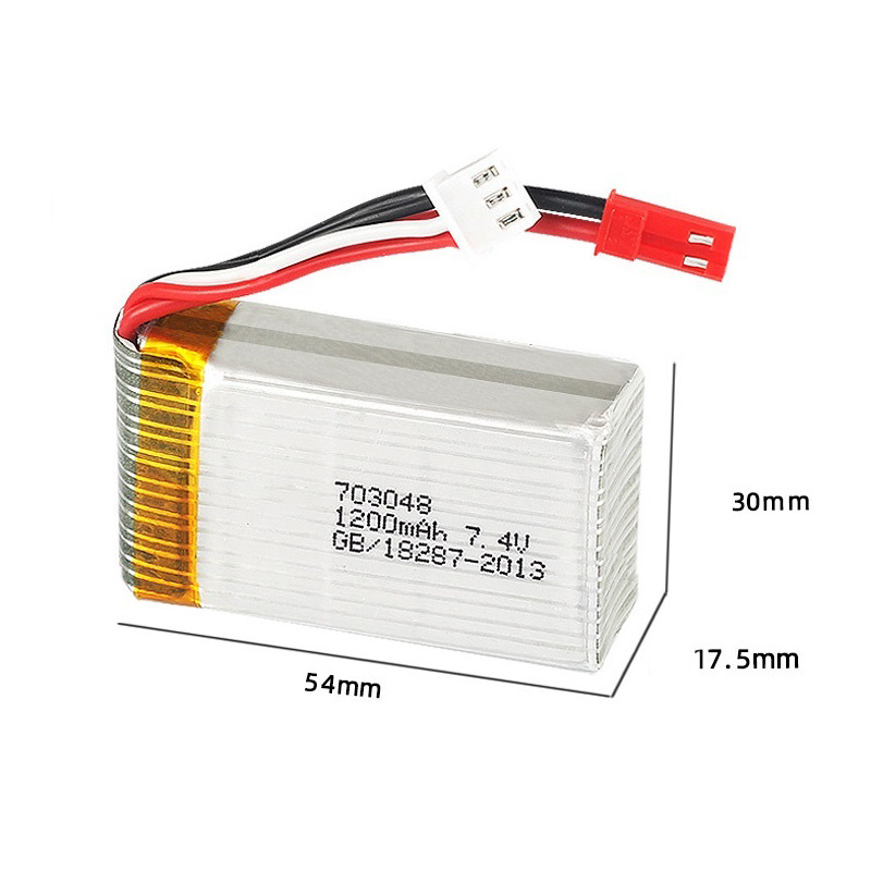 Batería Lipo 2S 7.4V 1200mAh 7 - Drone Battery Plate reseña y precio