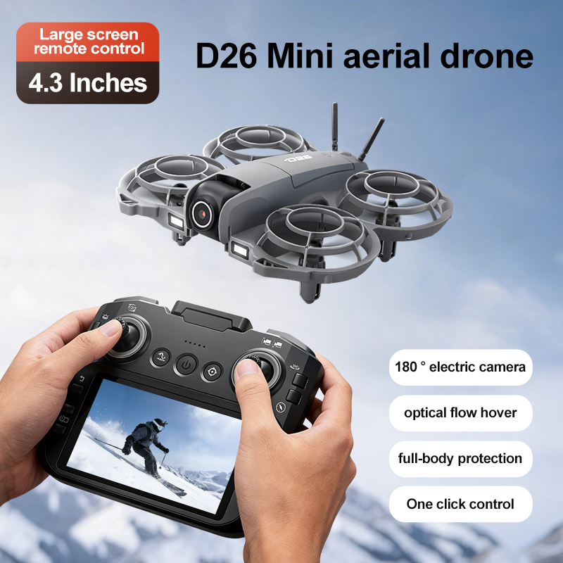 Dron D26 4K Aéreo HD 180 °   D - Drone Battery Case reseña y precio