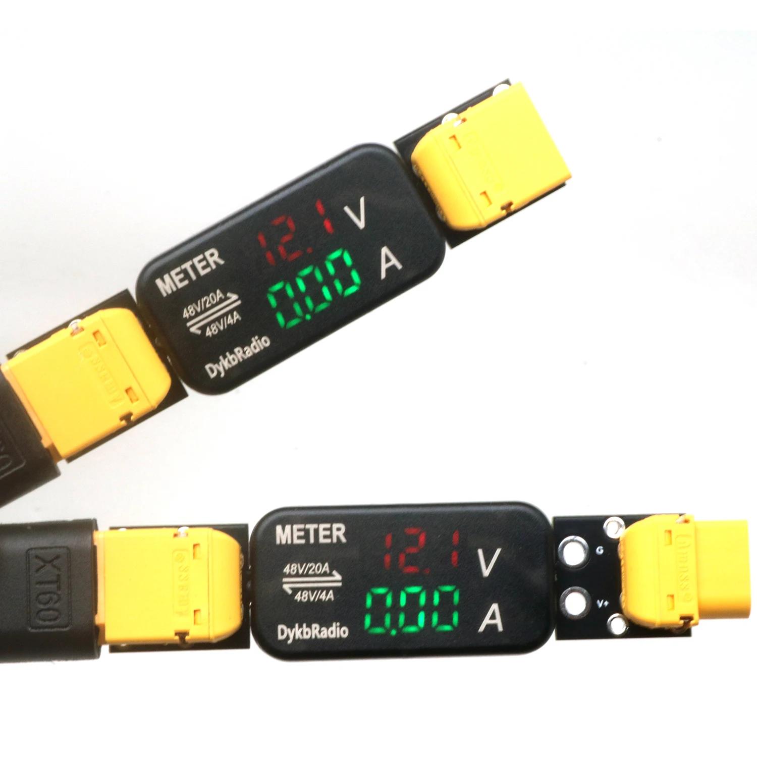 USB XT60 XT30 voltímetro amper - Drone Battery Voltage Checker reseña y precio