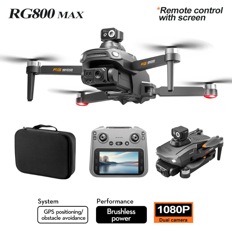 Nuevo Dron RG800 MAX 1080P HD  - Drone Battery Box reseña y precio