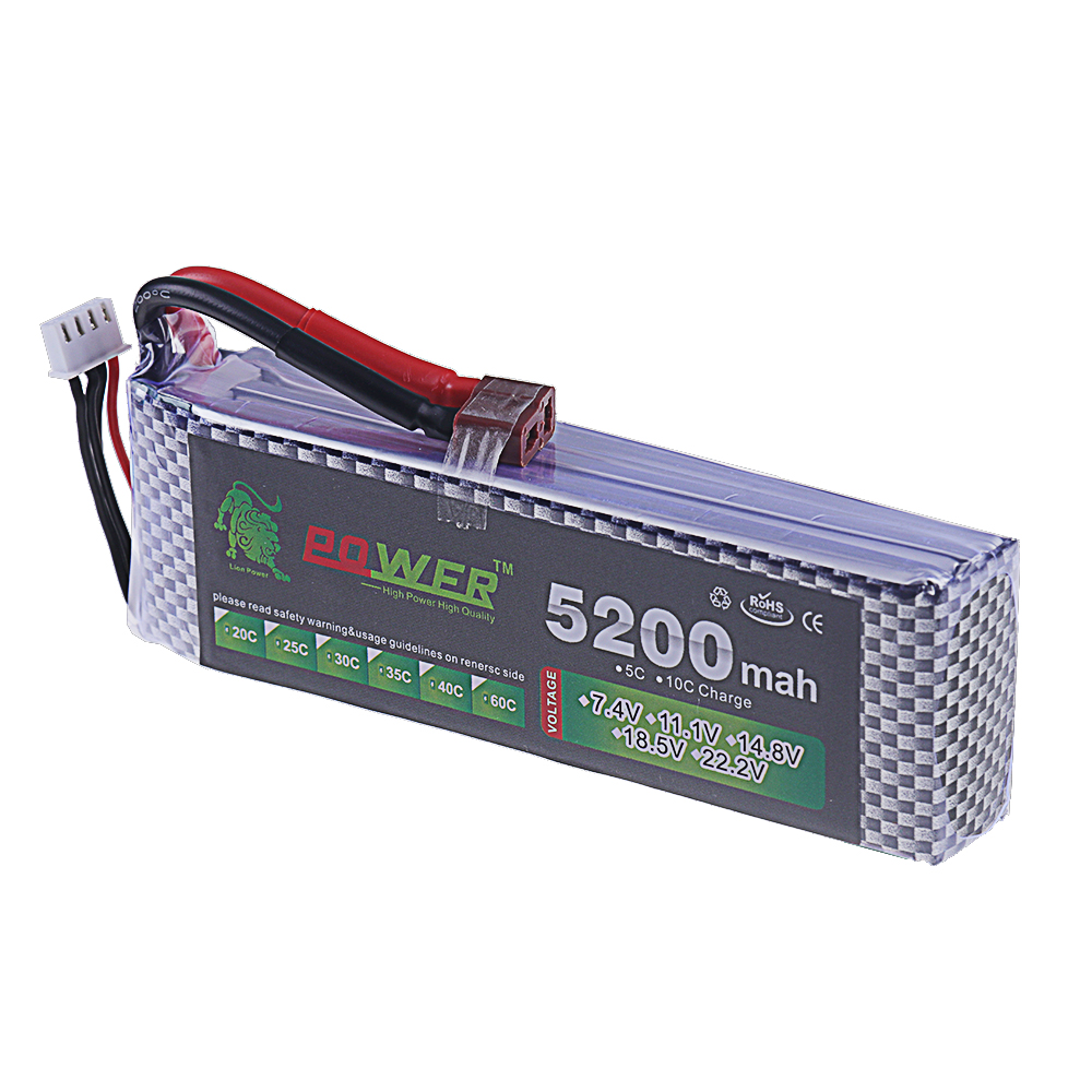 Batería Lipo 3S 11,1 V 5200mah - Drone Battery Lipo reseña y precio