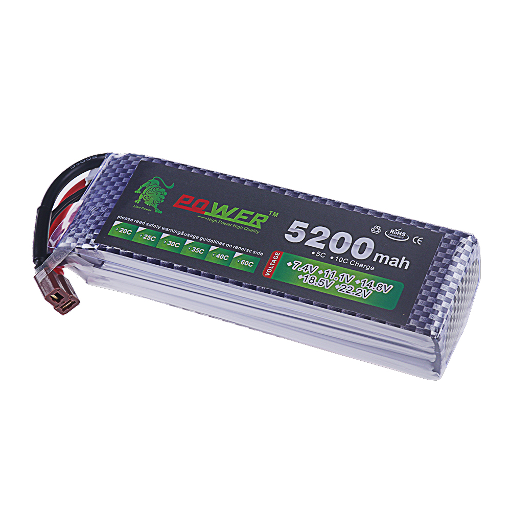 Batería Lipo 3S 11,1 V 5200mah - Drone Battery Lipo reseña y precio
