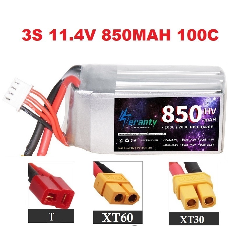 1/2/3 Uds TERANTY 3S 11,4 V ba - Drone Battery Lipo reseña y precio